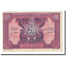 Banknote, FRENCH INDO-CHINA, 20 Cents, KM:90, VF(20-25)