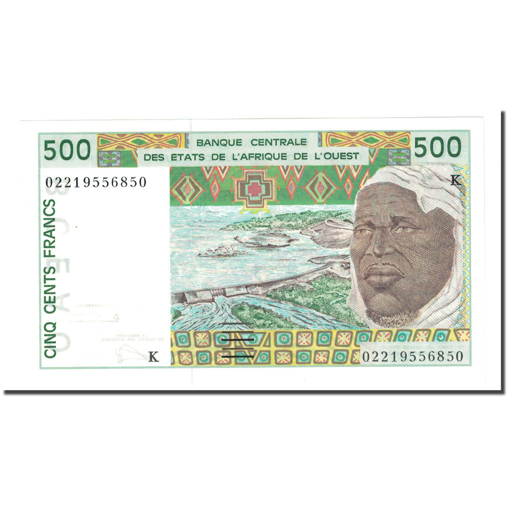 Banknote, West African States, 500 Francs, KM:710Km, UNC(63)