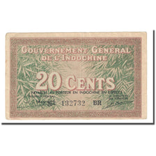 Banknote, FRENCH INDO-CHINA, 20 Cents, KM:86d, EF(40-45)