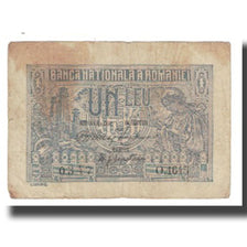 Banknote, Romania, 1 Leu, KM:26a, VF(20-25)