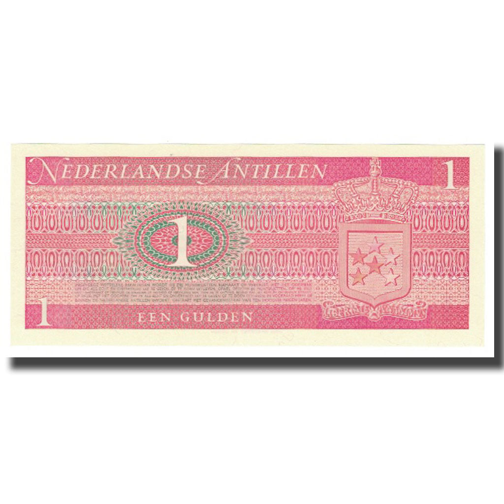 Banknote, Netherlands Antilles, 1 Gulden, 1970, 1970-09-08, KM:20a, UNC(63)