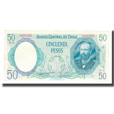 Banknote, Chile, 50 Pesos, 1978, KM:151a, AU(55-58)