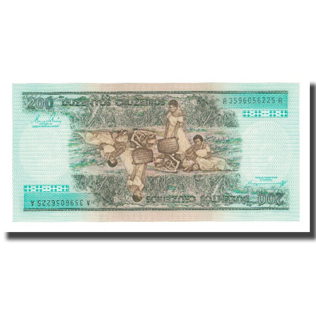 Billete, 200 Cruzeiros, Brasil, KM:199a, EBC