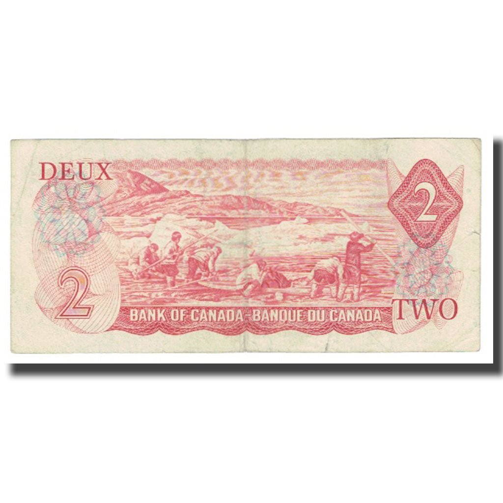 Billete, 2 Dollars, 1974, Canadá, KM:86a, MBC