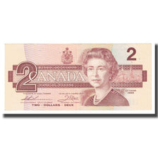 Nota, Canadá, 2 Dollars, 1986, KM:94b, AU(55-58)
