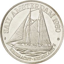 Belgium, Shipping, Medal, 1980, MS(60-62), Silver, 30, 13.30