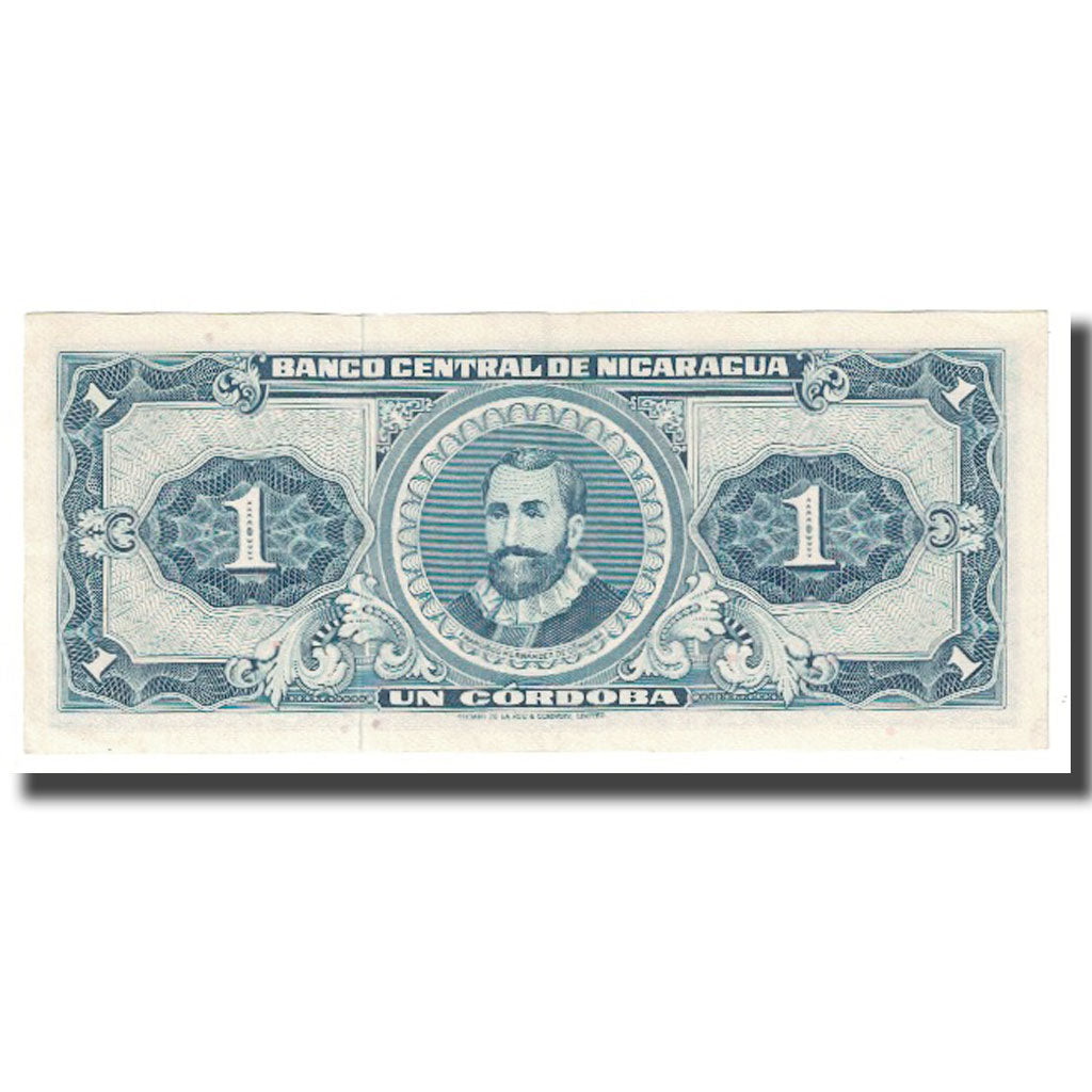 Billet, Nicaragua, 1 Cordoba, 1968, 1968-05-25, KM:115a, SPL