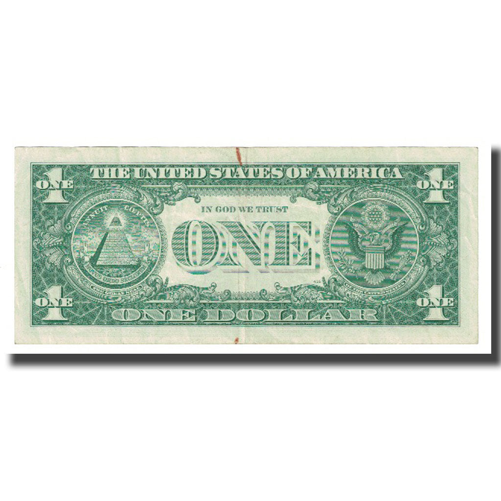 Banknote, United States, One Dollar, 1957, Undated (1957), KM:1463, AU(50-53)