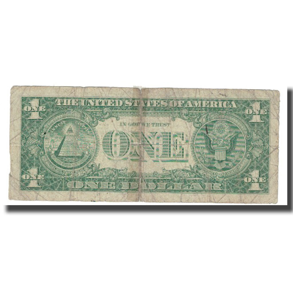 Banknote, United States, One Dollar, 1957, Undated (1957), KM:1463, VG(8-10)