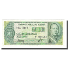 Banconote, Bolivia, 50,000 Pesos Bolivianos, 1984, 1984-06-05, KM:170a, SPL