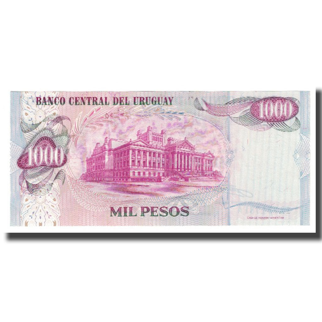 Banconote, Uruguay, 1000 Pesos, KM:52, SPL