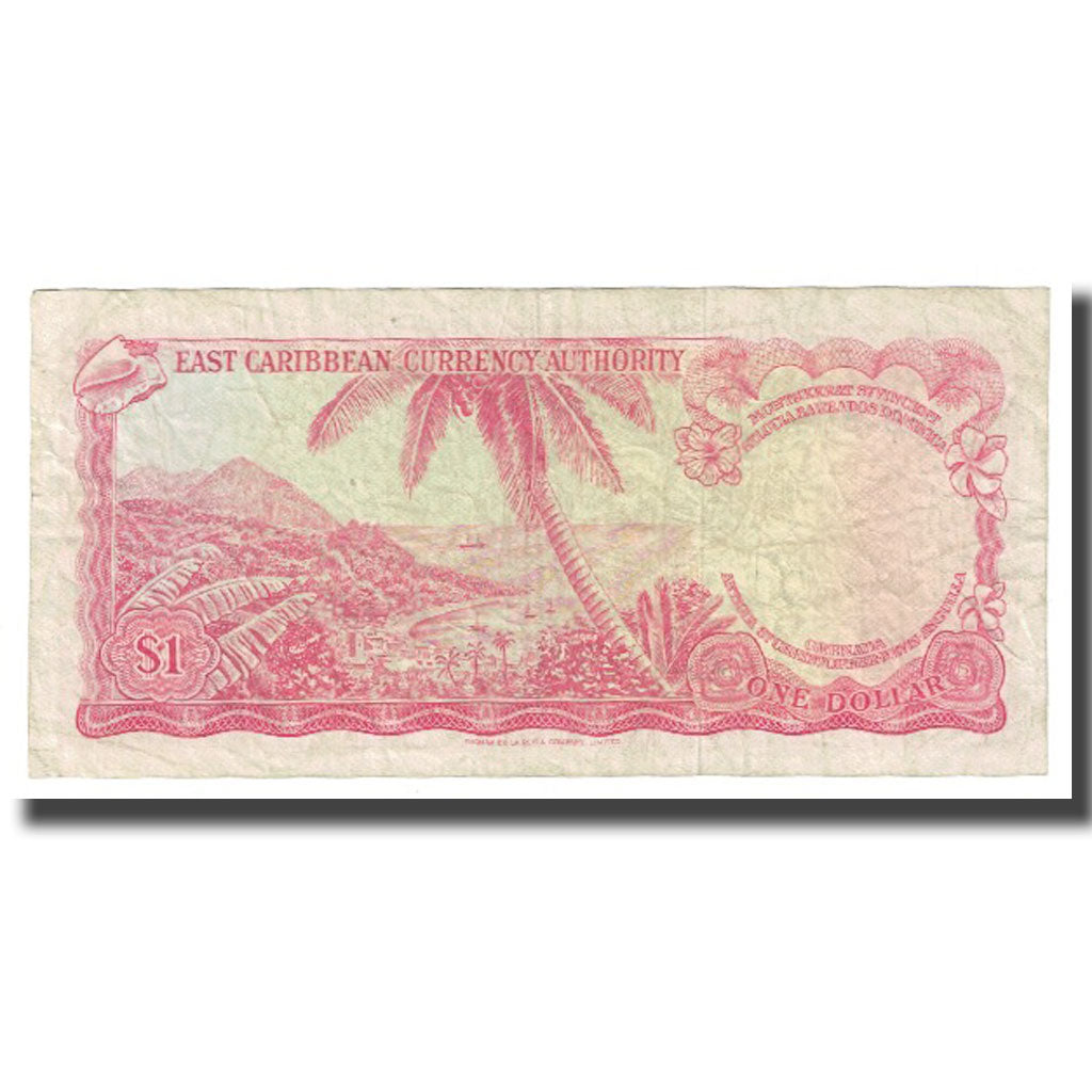 Billet, Etats des caraibes orientales, 1 Dollar, KM:13c, TTB