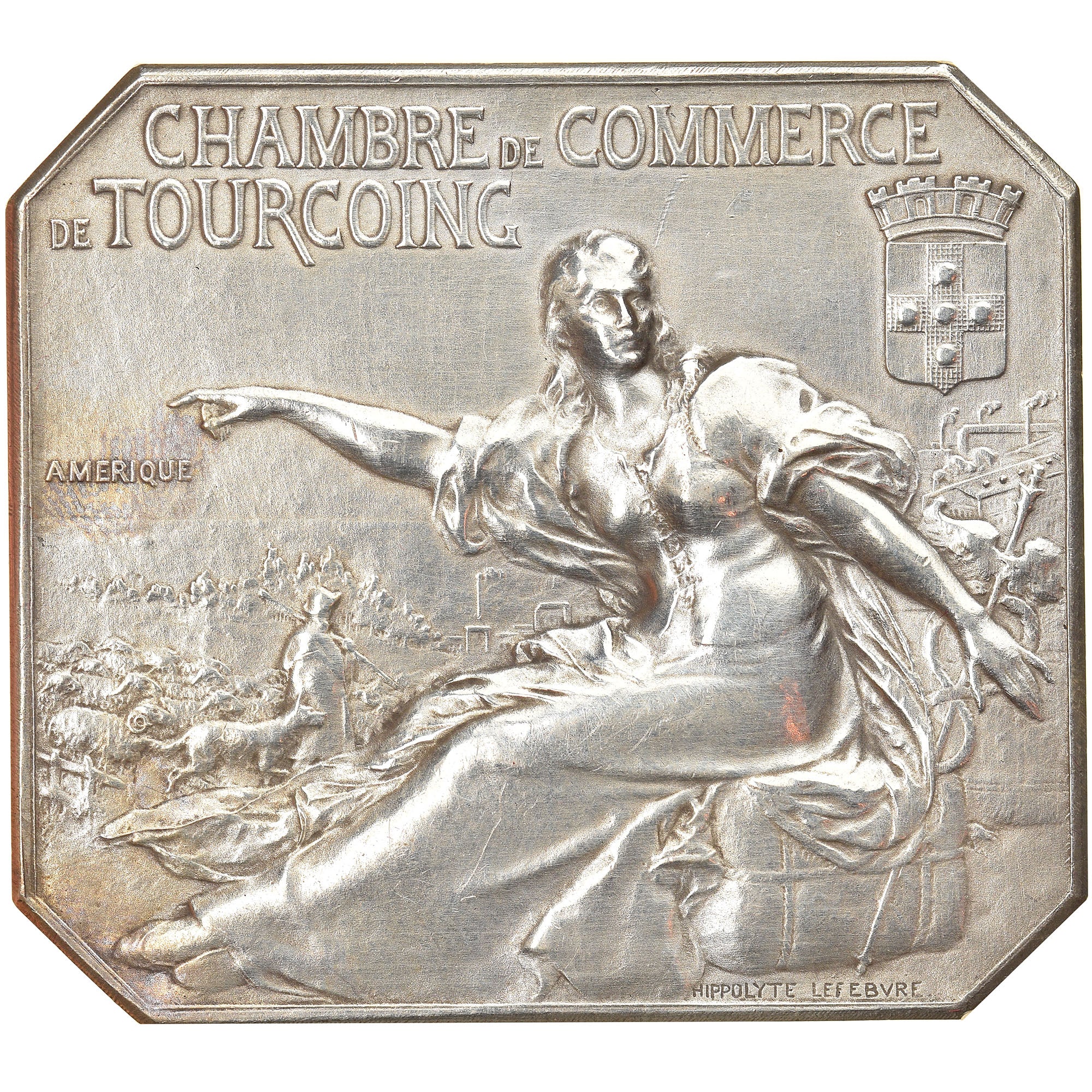 France, Médaille, Chambre de Commerce de Tourcoing, Business & industry