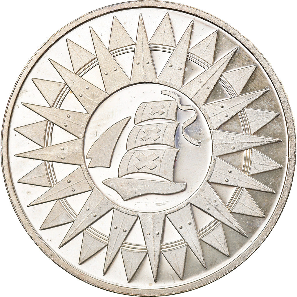 Belgium, Medal, Shipping, 1980, MS(60-62), Silver