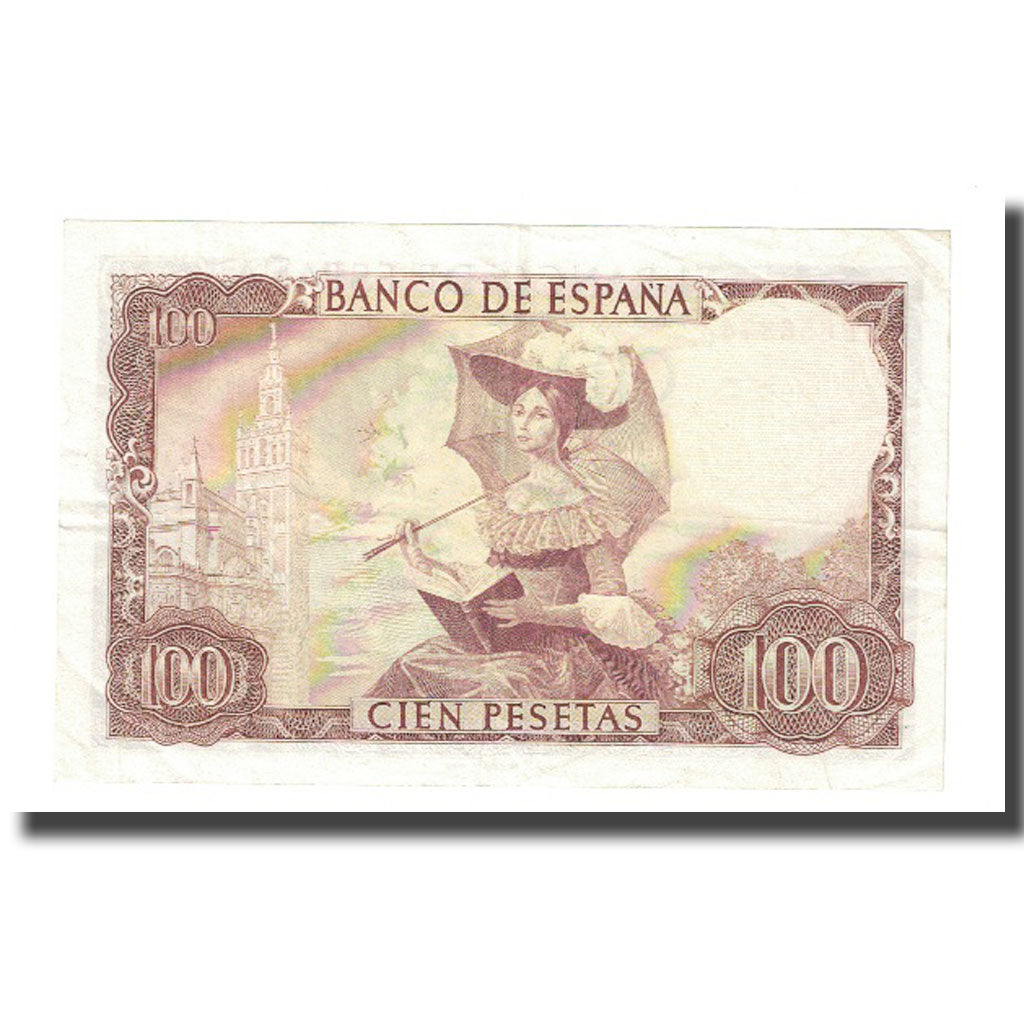 Banknote, Spain, 100 Pesetas, 1965, 1965-11-19, KM:150, EF(40-45)