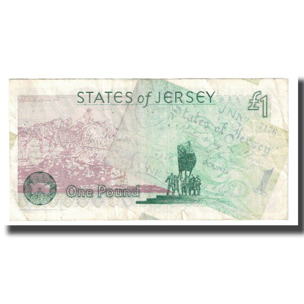 Banknote, Jersey, 1 Pound, 1995, 1995-05-09, KM:25a, EF(40-45)