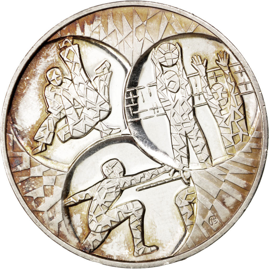 Belgium, Sports & leisure, Medal, 1978, EF(40-45), Silver, 40, 34.90
