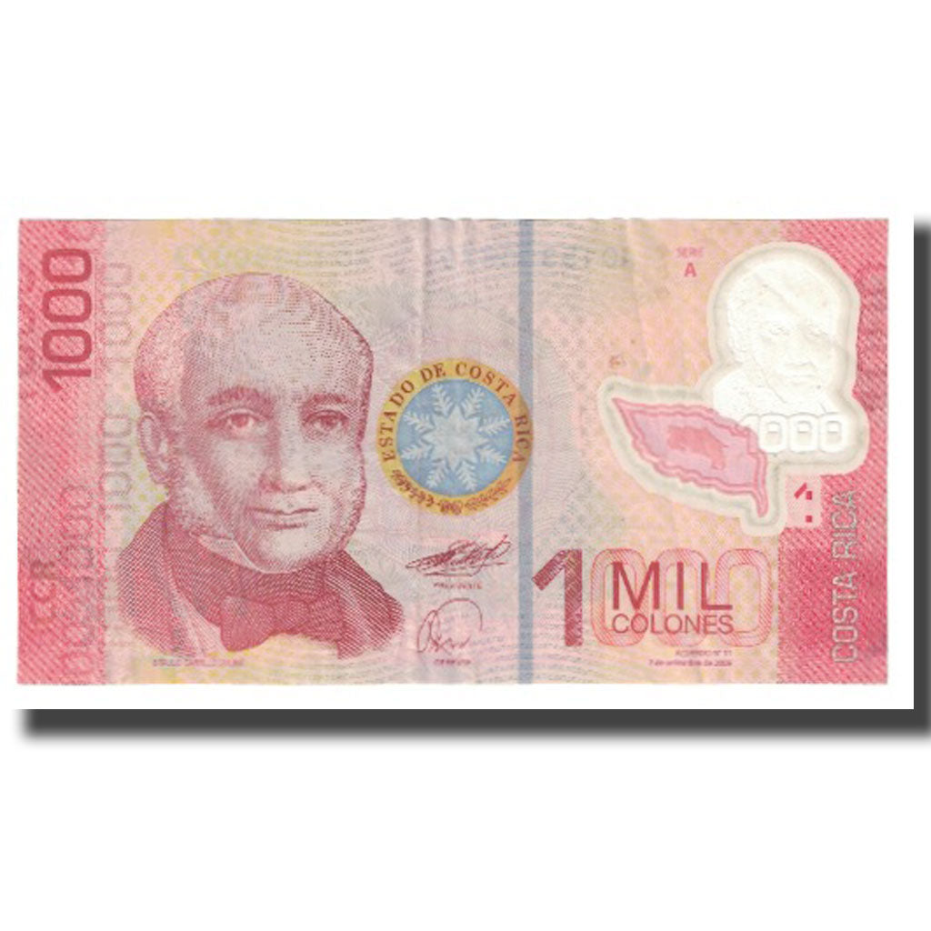 Banknote, Costa Rica, 1000 Colones, 2009, 2009-09-02, KM:274, EF(40-45)