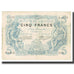 Banknote, Algeria, 5 Francs, 1917, 1917-10-03, KM:71b, VF(30-35)