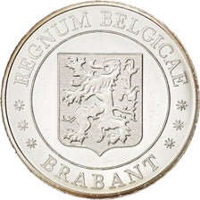 Belgium, Geography, Medal, 1981, AU(55-58), Silver, 26, 7.90
