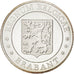 Belgium, Geography, Medal, 1981, AU(55-58), Silver, 26, 7.90