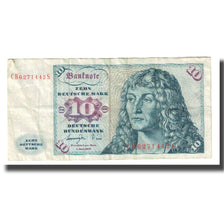 Banknote, GERMANY - FEDERAL REPUBLIC, 10 Deutsche Mark, 1977, 1977-06-01
