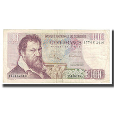 Banknote, Belgium, 100 Francs, KM:134b, VF(30-35)
