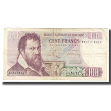 Banconote, Belgio, 100 Francs, KM:134b, MB+