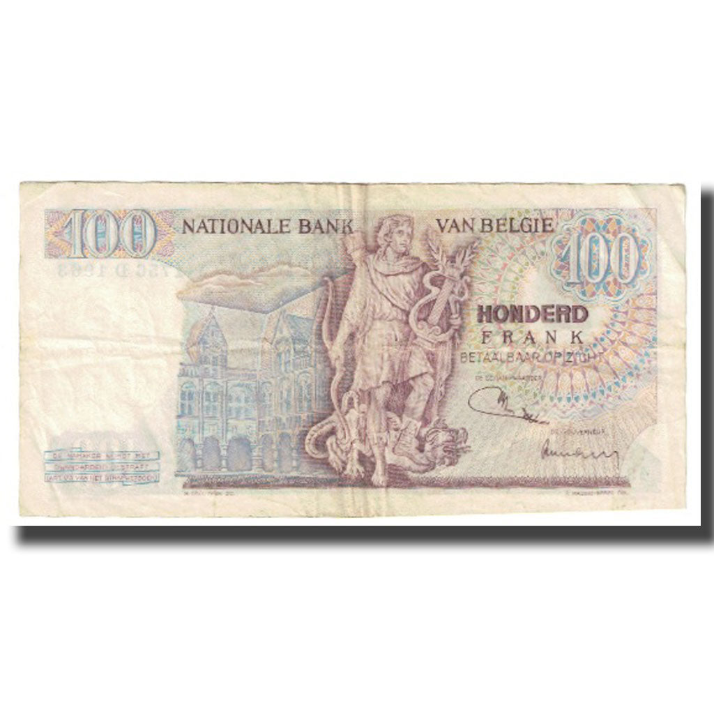 Geldschein, Belgien, 100 Francs, KM:134b, S+