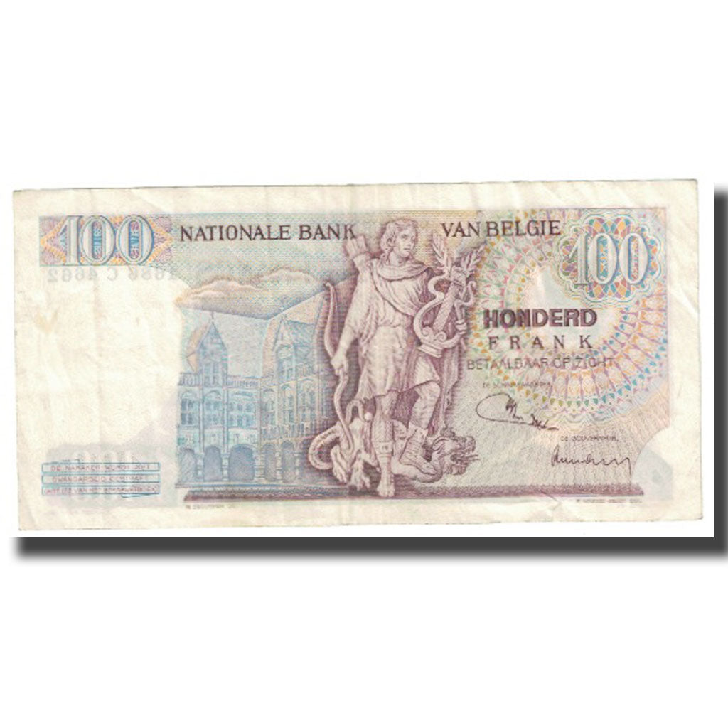 Banconote, Belgio, 100 Francs, KM:134b, BB