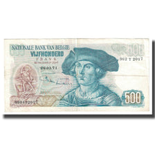 Banknote, Belgium, 500 Francs, 1971, 1971-03-11, KM:135b, EF(40-45)