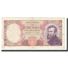 Banknote, Italy, 10,000 Lire, 1970, 1970-06-08, KM:97e, VF(20-25)