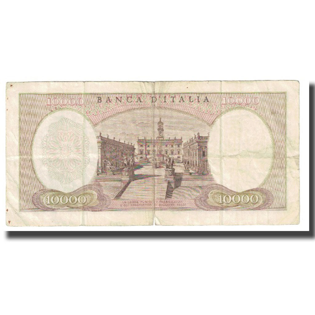 Banknote, Italy, 10,000 Lire, 1970, 1970-06-08, KM:97e, VF(20-25)