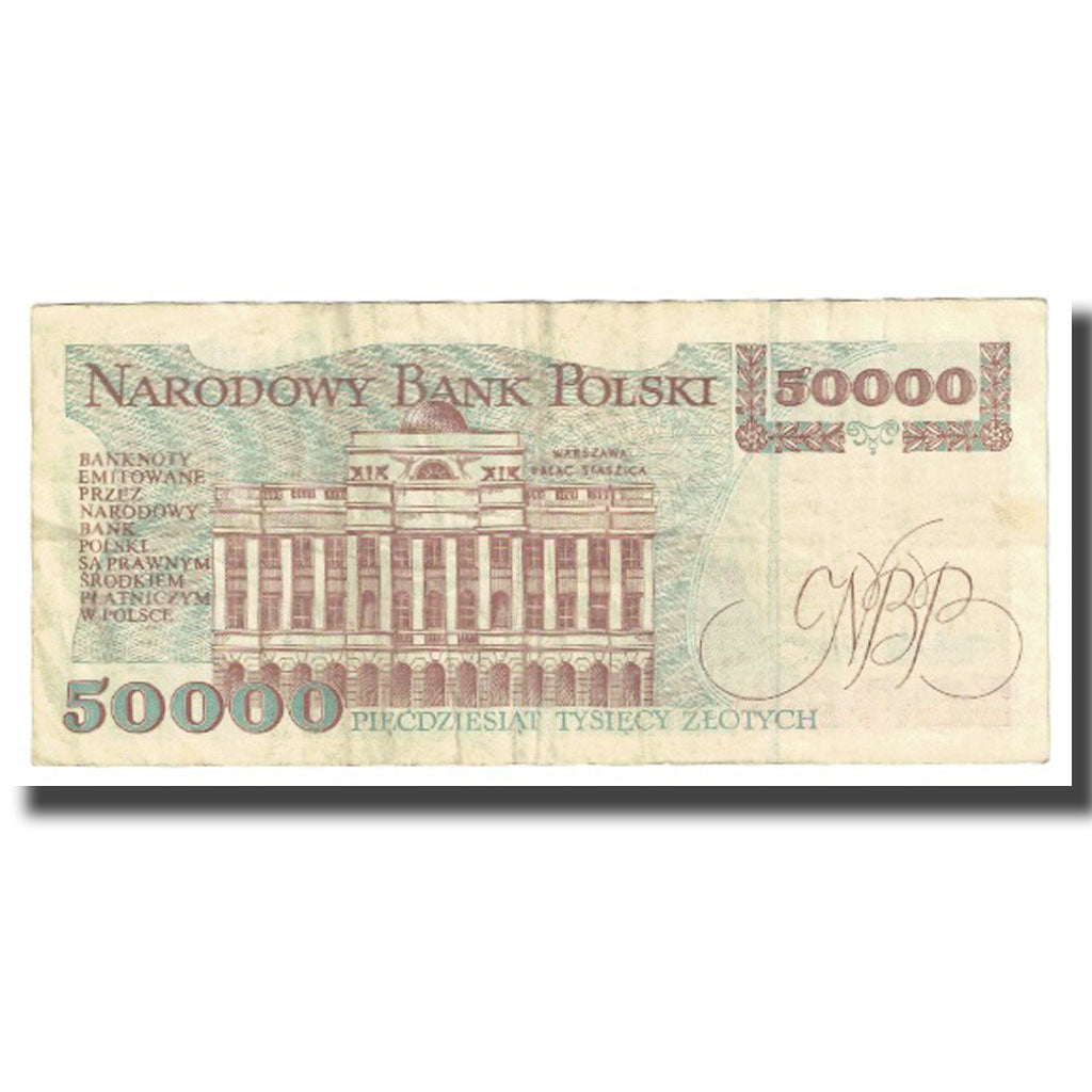 Banknote, Poland, 50,000 Zlotych, 1993, 1993-11-16, KM:153a, EF(40-45)