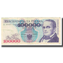 Banknote, Poland, 100,000 Zlotych, 1993, 1993-11-16, KM:160a, EF(40-45)