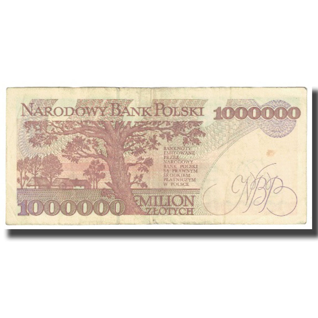 Banknote, Poland, 1,000,000 Zlotych, 1993, 1993-11-16, KM:162a, EF(40-45)