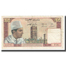 Geldschein, Marokko, 10 Dirhams, 1963, KM:54b, SS
