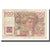 France, 100 Francs, Jeune Paysan, 1946, 1946-11-21, VF(20-25), KM:128a