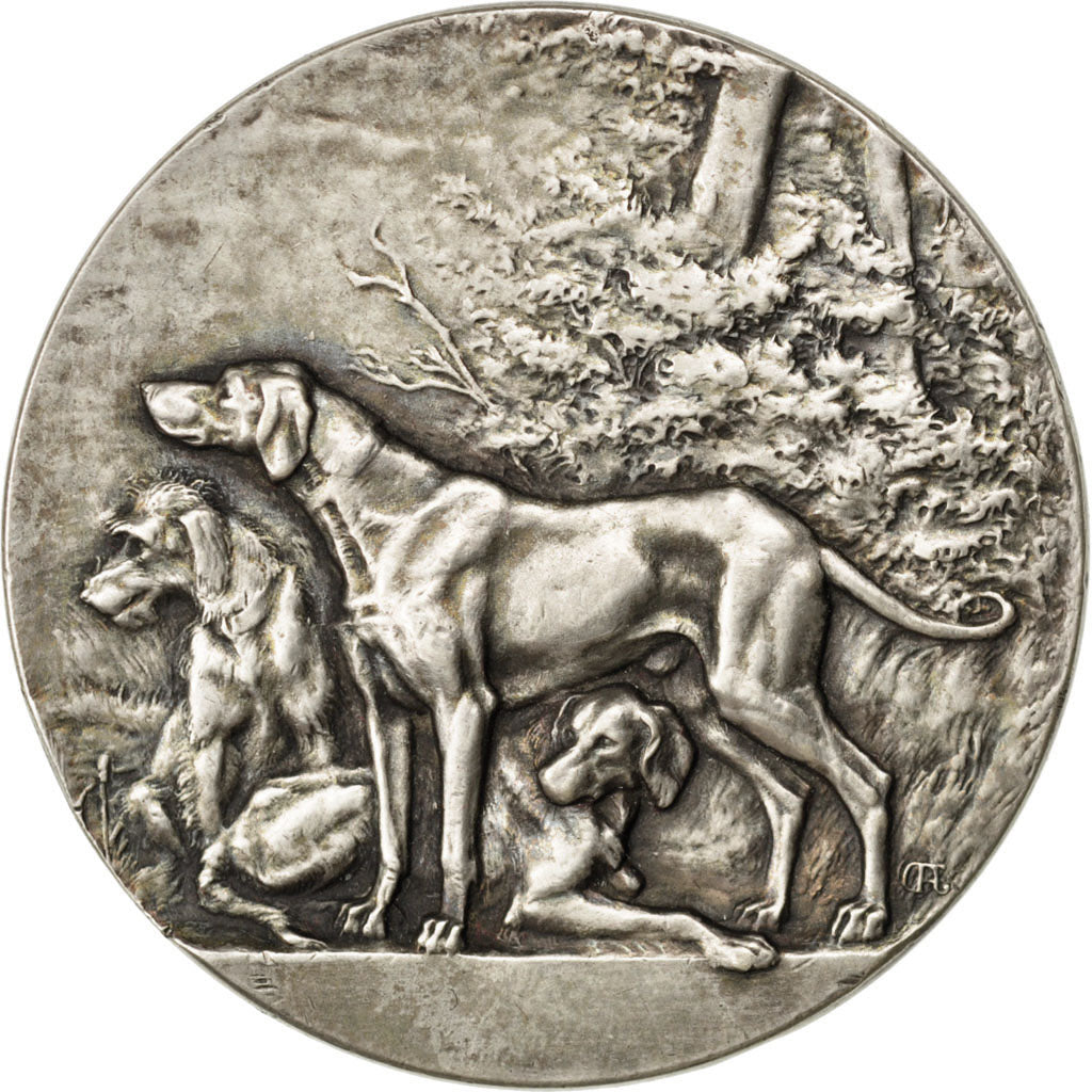 FRANCE, Fauna, French Fifth Republic, Medal, AU(55-58), Silver, 29.00