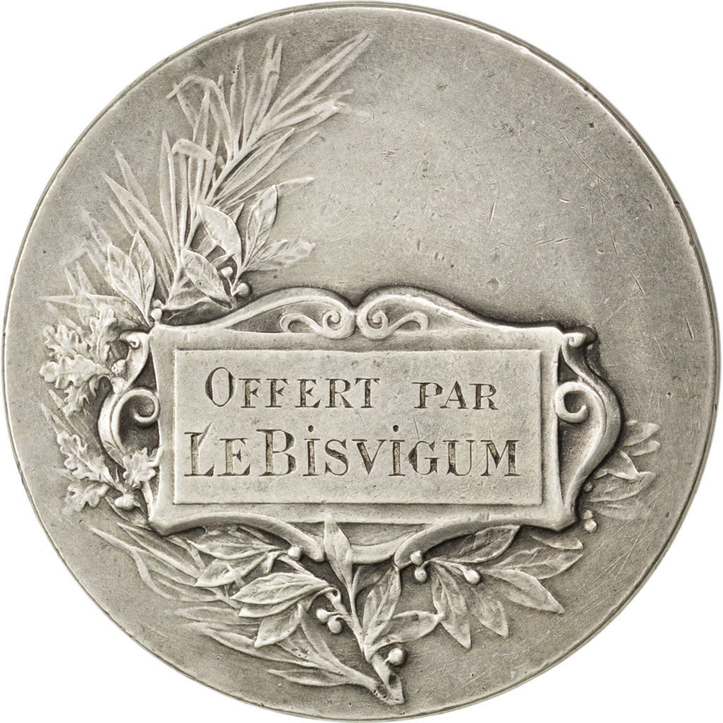 FRANCE, Fauna, French Fifth Republic, Medal, AU(55-58), Silver, 29.00