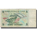 Billet, Tunisie, 5 Dinars, 1993, 1993-11-07, KM:86, TB