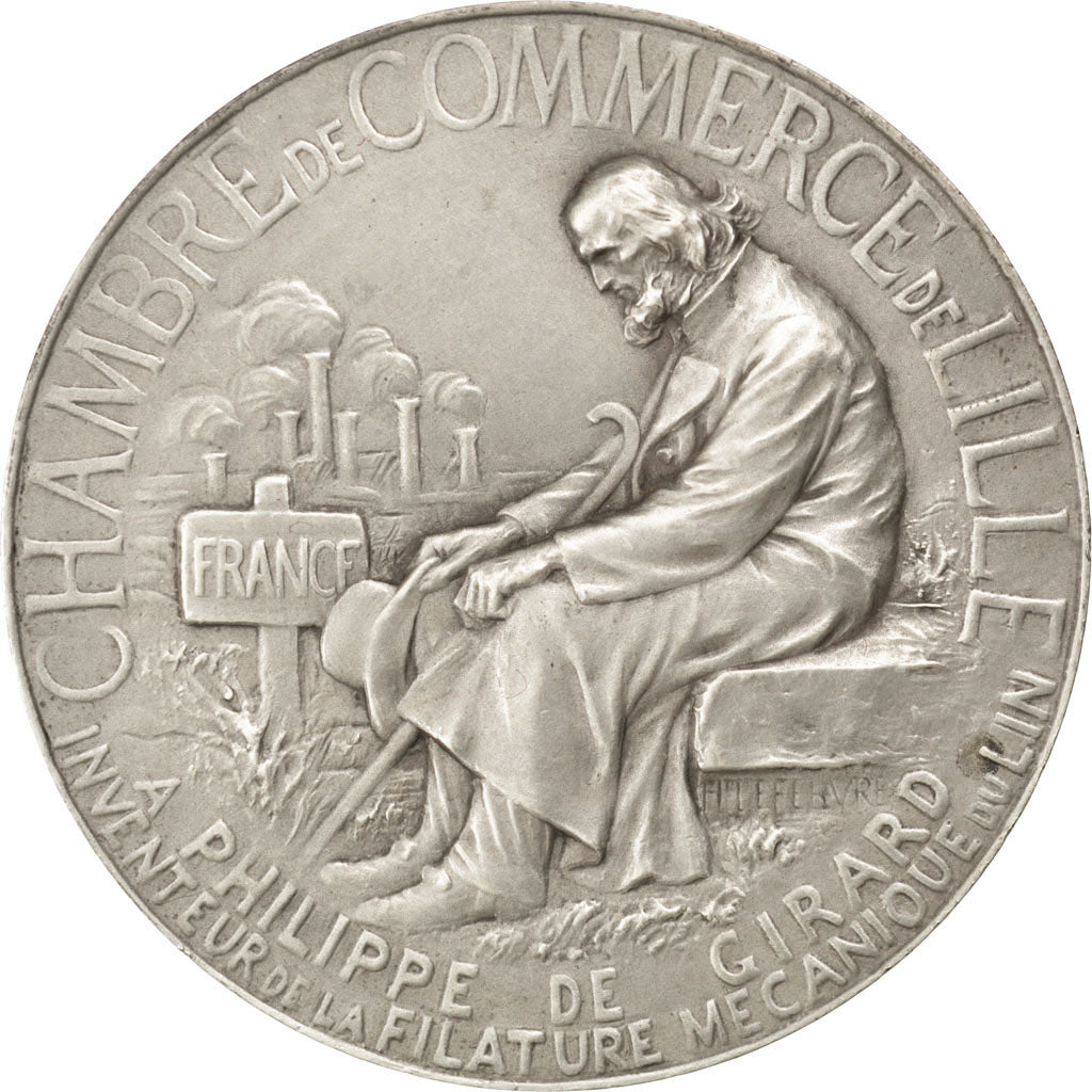 FRANCE, Business & industry, French Third Republic, Medal, AU(55-58), Lefebvre,.