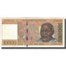 Banknote, Madagascar, 10,000 Francs = 2000 Ariary, KM:79a, EF(40-45)