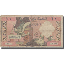 Billet, Algeria, 10 Dinars, 1964, 1964-01-01, KM:123a, B+