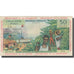 Banknot, Antyle Francuskie, 50 Francs, 1964, KM:9b, VF(30-35)