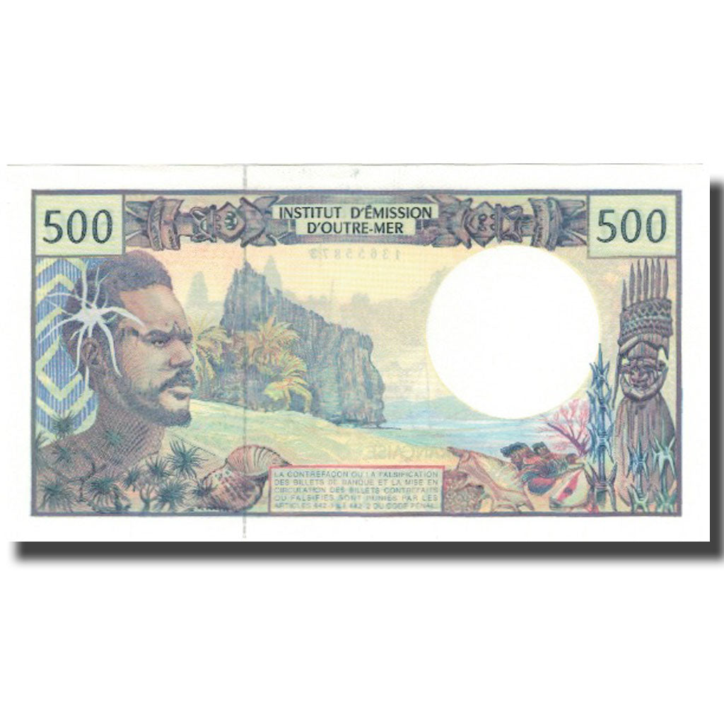 Banknote, French Pacific Territories, 500 Francs, KM:1b, UNC(65-70)