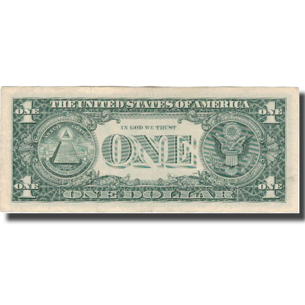 Banknote, United States, One Dollar, 1988, Undated (1988), KM:3851, AU(55-58)