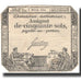 France, 50 Sols, 1792, 1792-01-04, EF(40-45), KM:A56