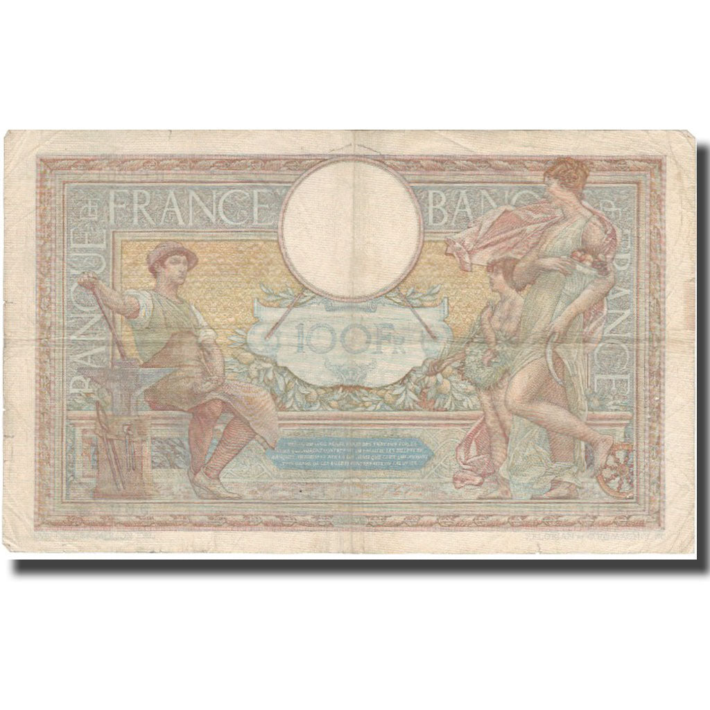 France, 100 Francs, Luc Olivier Merson, 1939, 1939-02-02, VF(30-35)