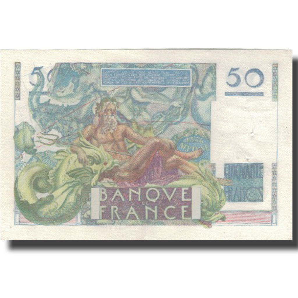Frankreich, 50 Francs, Le Verrier, 1949, 1949-11-03, UNZ-, Fayette:20.13